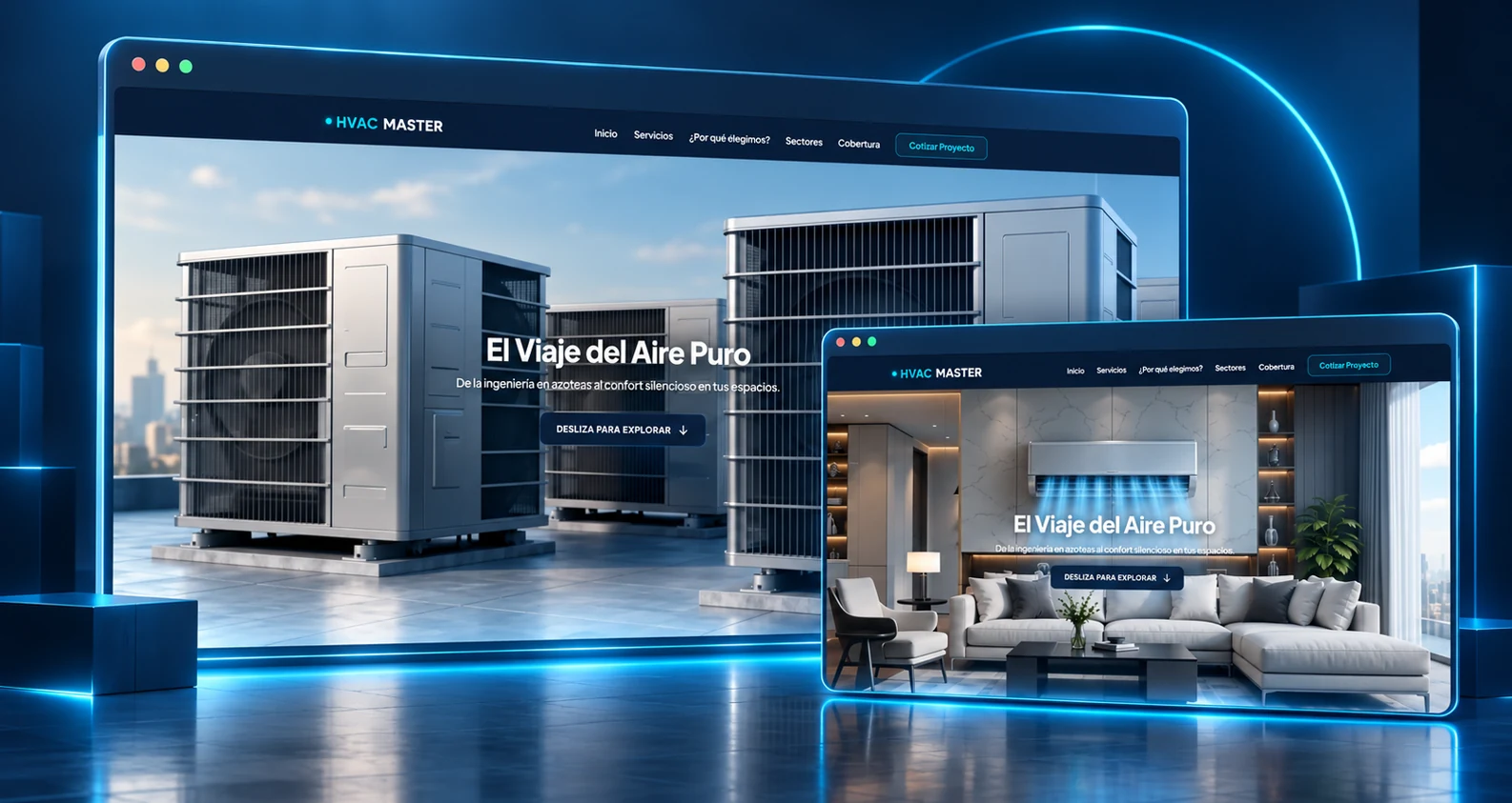 Proyecto web HVAC Master