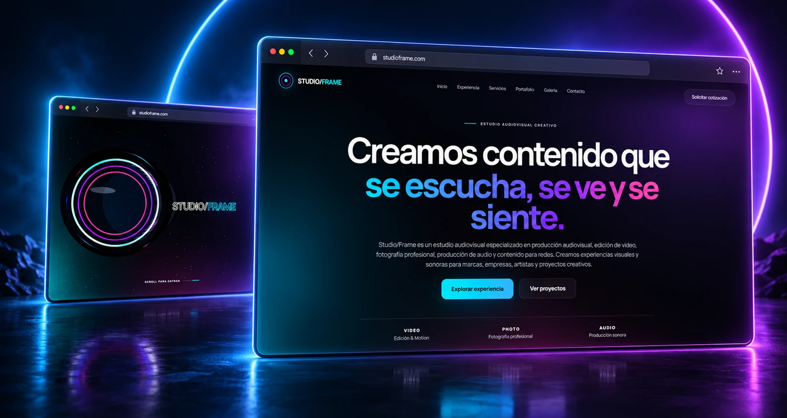 Proyecto web Studio Frame